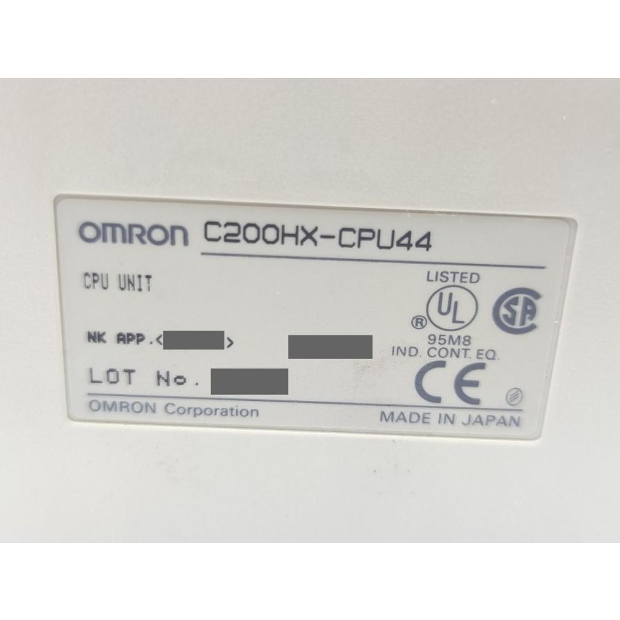 インボイス対応 中古 オムロン OMRON C200HX-CPU44 C200HW-COM04-V1