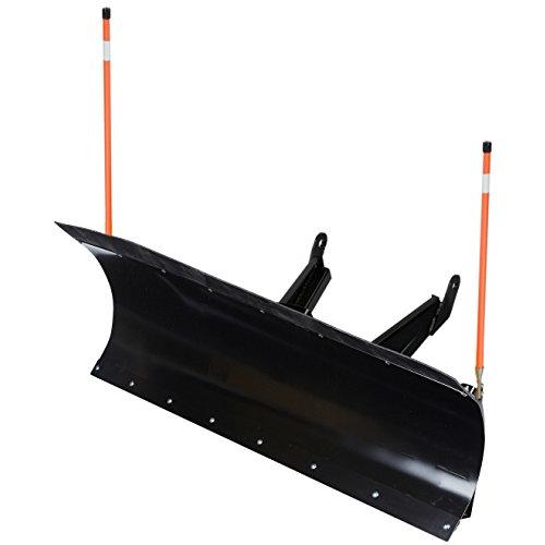 66インチDENALI Pro UTV Snow Plow Kit in BLACK 2インチレシーバープラウマウント付き