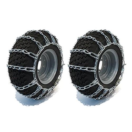 ROP Shop New 2 Link TIRE Chains 24 x 12 x 12フィットHonda UTV ATV 4 Wheeler