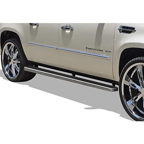 APS iBoardランニングボード (ナーフバーサイドステップステップバー) Cadillac Escalade EXT 20022013
