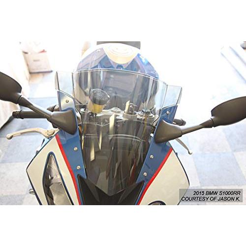 直販割引品 Motodynamic Race Series Windscreen Windshield Compatible with BMW S 1000 RR 2015-2018 SMOKE