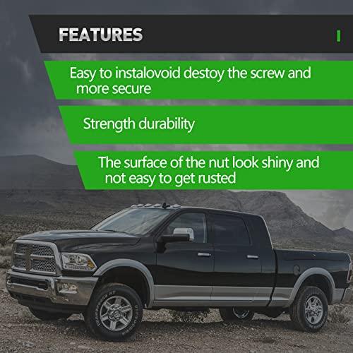 SCITOO 16 PCS+1 Keysクロームホイールラグナットスプラインクローズドエンドソケットねじ12 x 1.25日産用インフィニティ