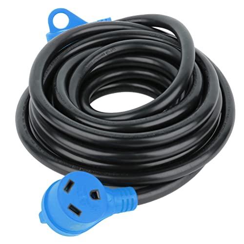 cciyu RV Cord 25 FT 30 AMP RV延長コード25 Feet、キャンピングカー用モーターホーム用30 Amp RV電源