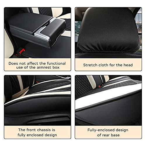 公式通販で開催のセール Vonzasi PU Leather Front Pair Car Seat Cover 2 Fit for Hyundai Solaris Elantra Sonata Active i 10 i 20 ix 20 i 40 i 30 ix 25防水通気性カーシートク