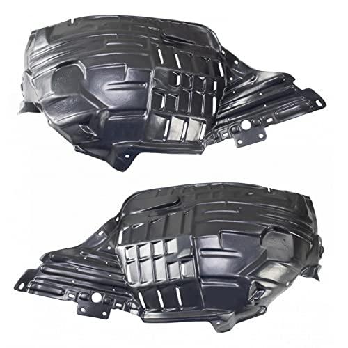 フロントインナーフェンダーライナーLH RHキット2足組20062009年日産350 Z NEW B09HN3BPNRGreen