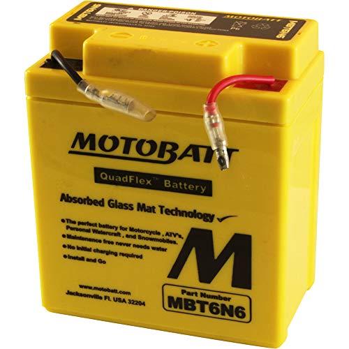 日本産 Motobatt Maintenance Charger MBRC 1 with MBT 6 N 6 QUADFLEX AGM Factoryアクティベート済み