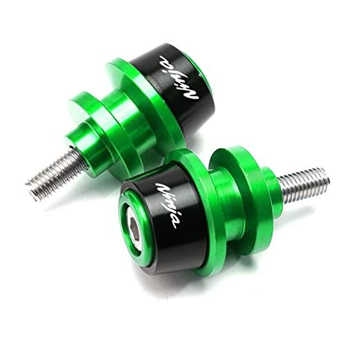 MOWOK 8 MM Swingarm SpoolsスライダーFits For Kawasaki Ninja 650 20172021 ZX