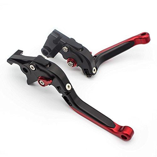 NICEDOLL Folding Extending Clutch Brake Levers for YFM 700 Raptor 700 R