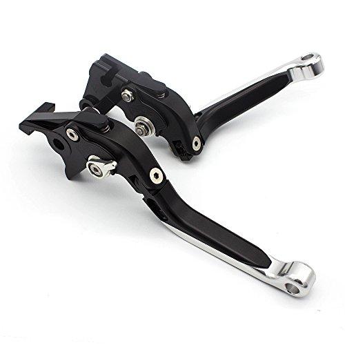 NICEDOLL Folding Extending Clutch Brake Levers for YFM 700 Raptor 700 R