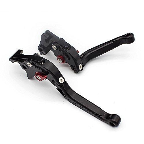 NICEDOLL Folding Extending Clutch Brake Levers for YFM 700 Raptor 700 R