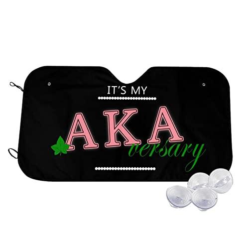 AKA 1908 Car Windshield Sunshade Foldable Front Window Sunshade UV