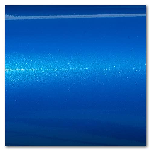 Tinybot Metal Paint Jazz Blue Car Wrap with Air Release Technology 3 X