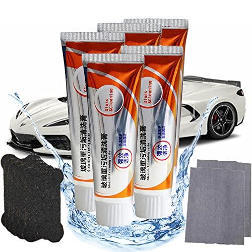 DENGWANG Car Glass Oil Film Cleaner, Glass Film Removal Cream, Glass
