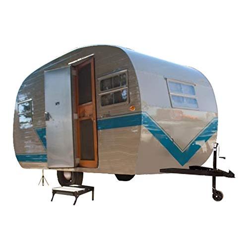 12分ティアドロップトラベルトレーラーDIYプランティアドロップポップアップキャンピングRVを自作 B0BQFKG319Green