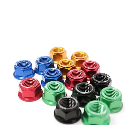 100%品質保証 Autobahn 88 Motorcycle Sprocket Nut Ducati Monster 795 2012-2014対応ドレスアップキット (黒) (6個セット)