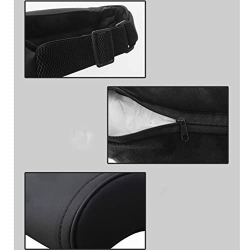 特典 テスラModel 3用ネックピローS X Model Yヘッドレスト枕革メモリーネッククッションオートシートヘッドサポートカー用スタイリングアクセサリーブラック