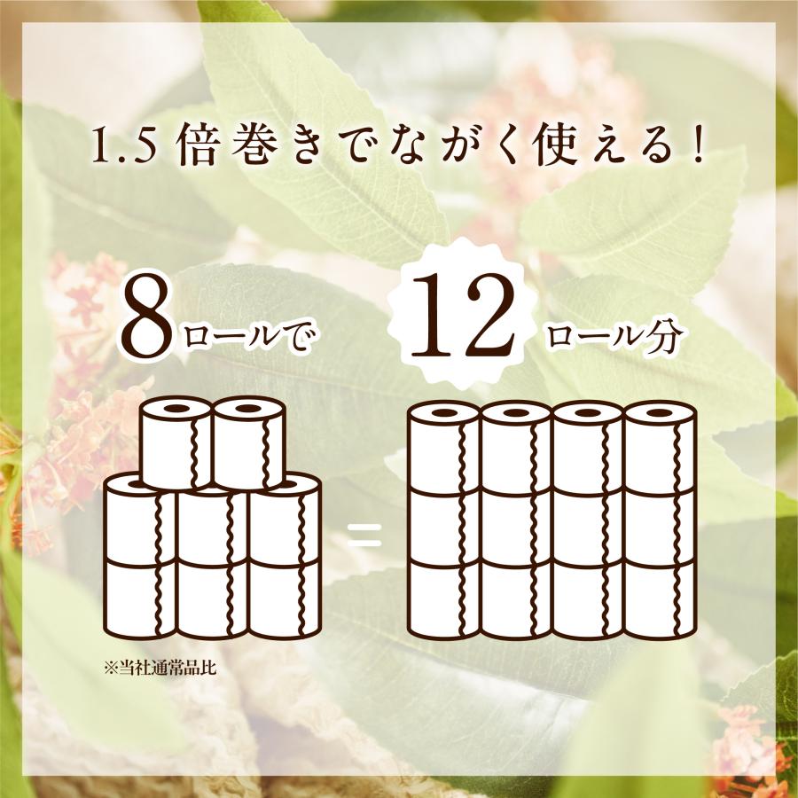 丸富製紙 トイレットペーパー 金木犀 1.5倍巻き ダブル 柄 丸富製紙 トイレットペーパー 金木犀 1.5倍巻き ダブル 柄