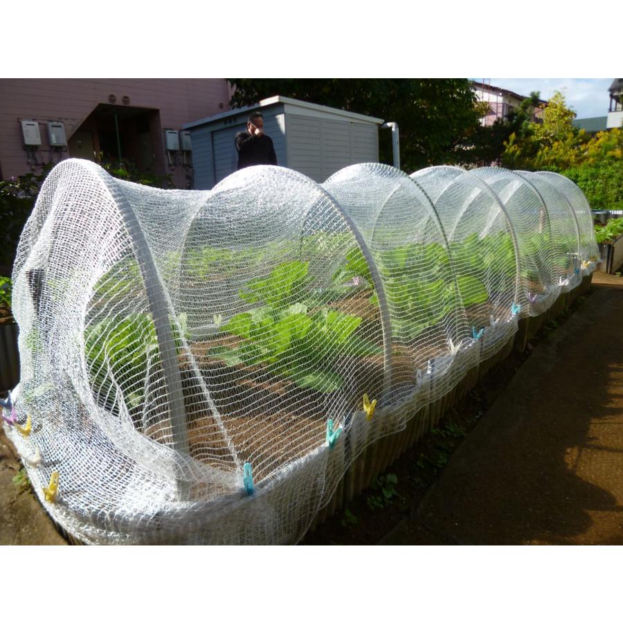 虫よけくん　1.5ｍ×10ｍ　超軽量　虫よけ　防虫ネット　キャベツ　白菜　レタス　透光性　透水性　細かい編み目で効果的に虫をブロックして食害を防ぎます |  | 02
