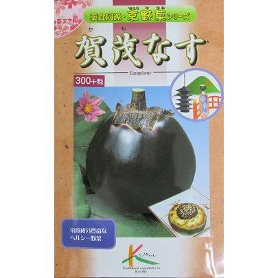 賀茂なす タカヤマシードの京野菜シリーズのナス種 : GREEN DEPOヤフー