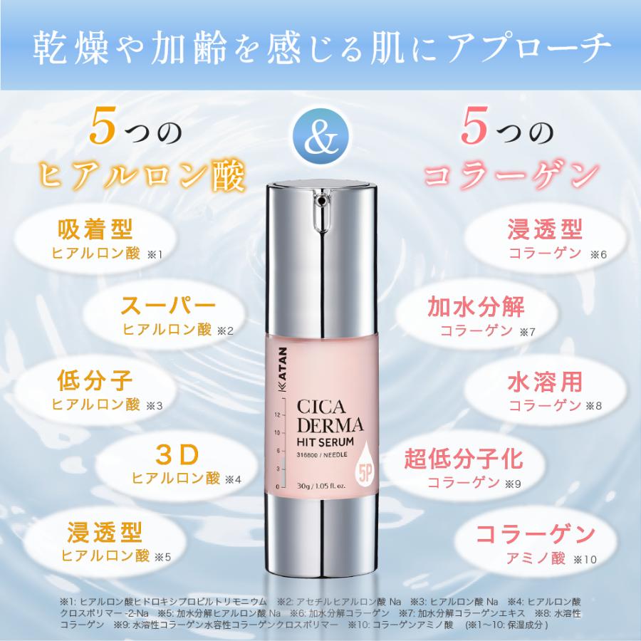 KATAN（カタン） KATAN Cica ダーマヒットセラム5P 30g 針美容液
