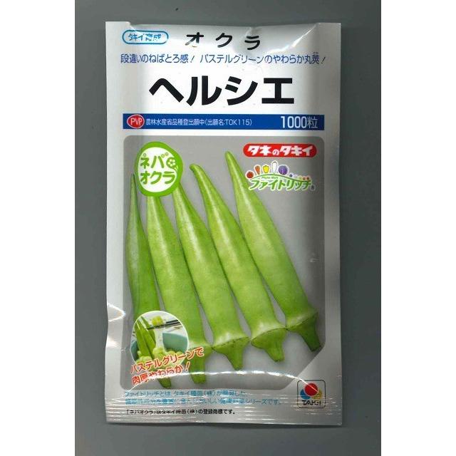 オクラ ヘルシエ 1000粒 タキイ種苗（株）（Yahoo!・グリーンロフトネモト）