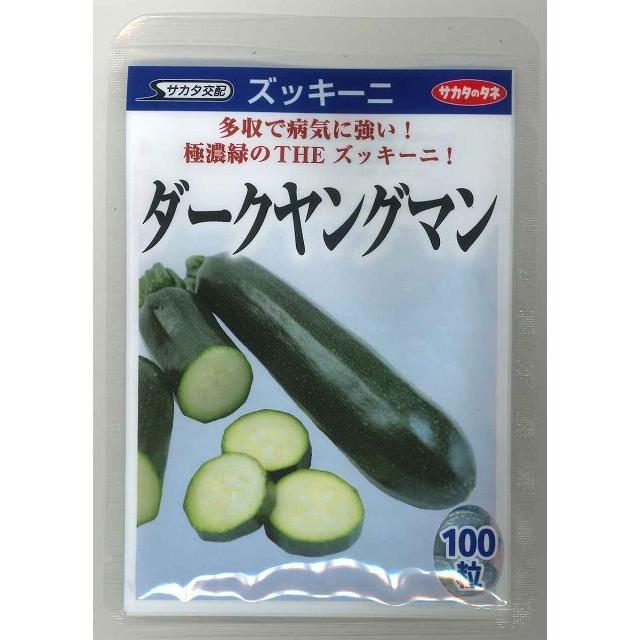 サカタのタネ（サカタノタネ） ズッキーニ ダークヤングマン 100粒