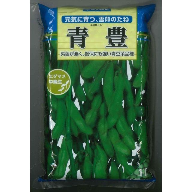枝豆 青豊 1L 雪印種苗（株） : グリーンロフトネモト - 通販 - Yahoo