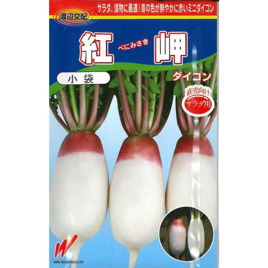 ミニ大根 紅岬 3ml 渡辺農事（株） : グリーンロフトネモト - 通販