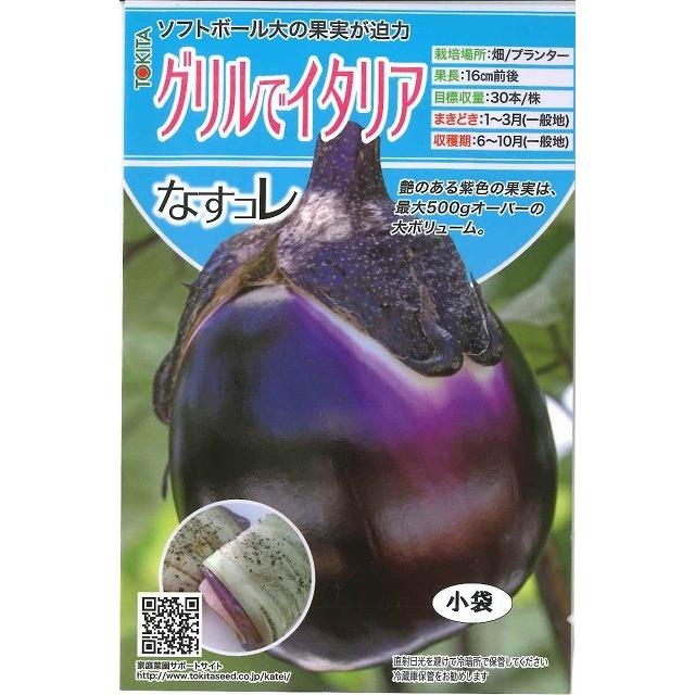 なす グリルでイタリア 20粒 トキタ種苗 : グリーンロフトネモト