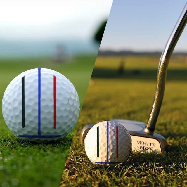 2つのマーカーペンを備えたポータブルゴルフボールラインライナー耐久性のあるゴルフボールマーキングアライメントツール簡単な操作xr-hot｜green-natural｜05
