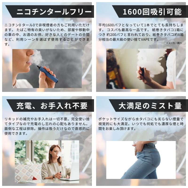 送料無料 2本セット SLASH スラッシュ VAPE 電子タバコ 使い捨て ポケットシーシャ ニコチンタール0 禁煙補助 アイスブルーラズベリー｜green-shop06｜03