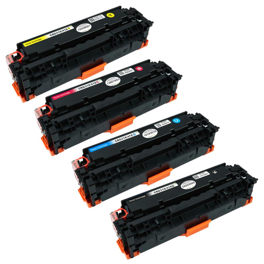 未開封　Canon CRG-318 トナーカートリッジ 4色セット Canon トナーカートリッジ318（CRG-318）純正：日本最大級のトナー