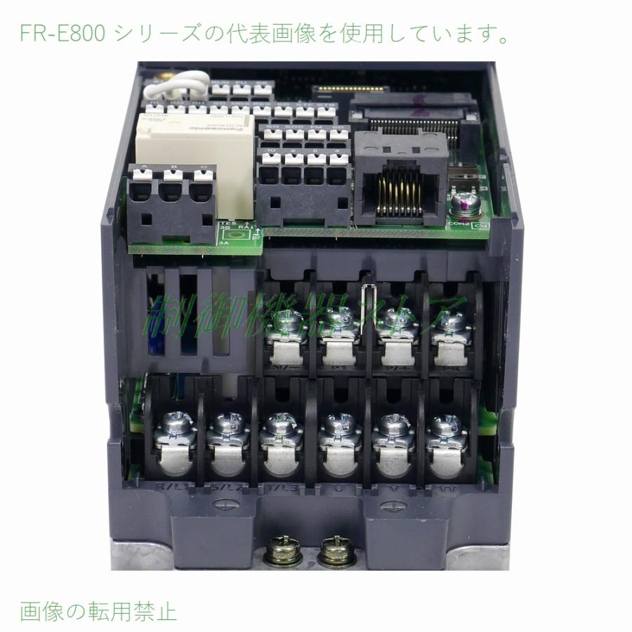 三菱電機 FR-E820-0.4K-1 三相200v 適用モータ容量:0.4kw 標準 三菱電機 FR-E820-0.4K-1 三相200v 適用モータ容量:0.4kw 標準