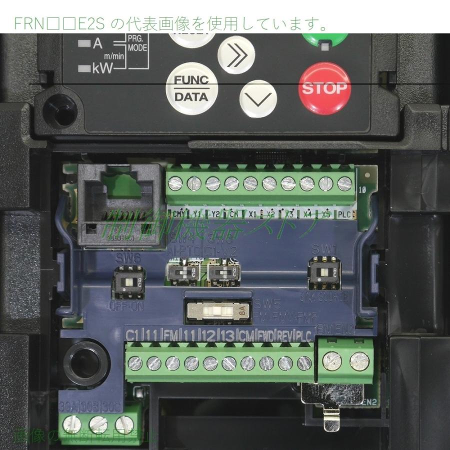 [納期未定] FRN0.1E2S-2J 3相200v 適用モータ容量:0.1kw 富士電機 インバータ FRENIC-Aceシリーズ :232