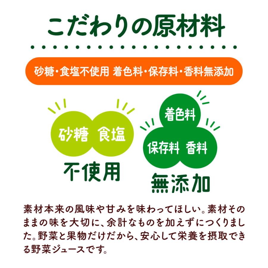 プチベジ 野菜ジュース 1食分の野菜 200ml × 36本 フルーツジュース 紙パック 着色料 保存料 香料 無添加 砂糖 食塩 不使用 vegetablejuice | プチベジ | 08