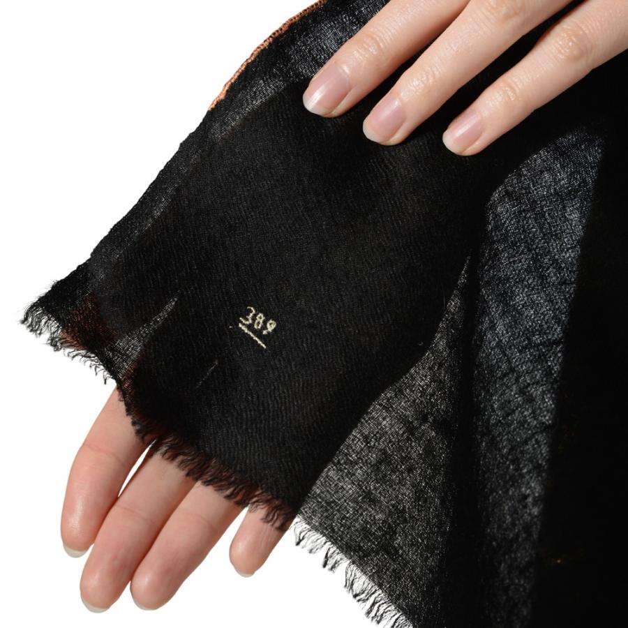刺繍 カシミヤ ストール マフラー パシュミナ インド カシミール産 大判 薄手 カシミア100％ レディース プレゼント 高級ストール 送料無料 1点もの |  | 03