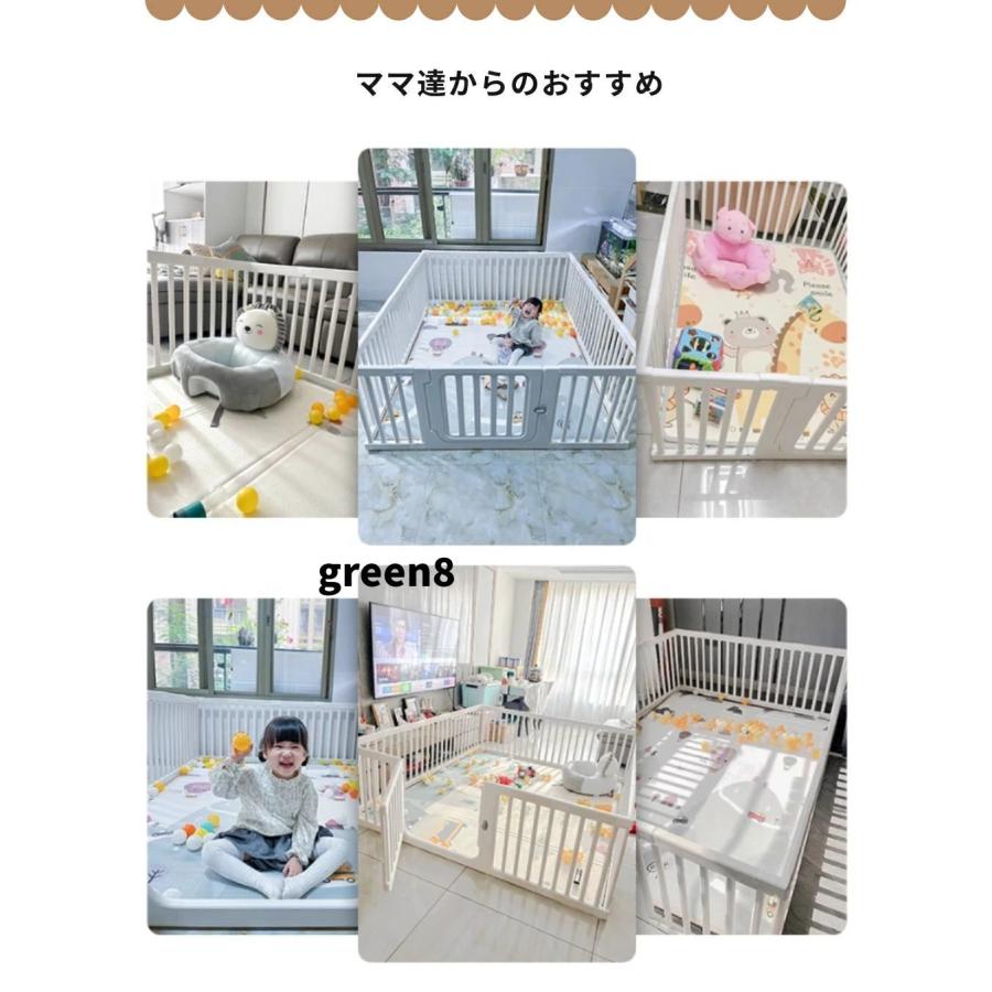 ベビーサークル 置くだけ ベビーゲート ベビーフェンス 3wayフェンス