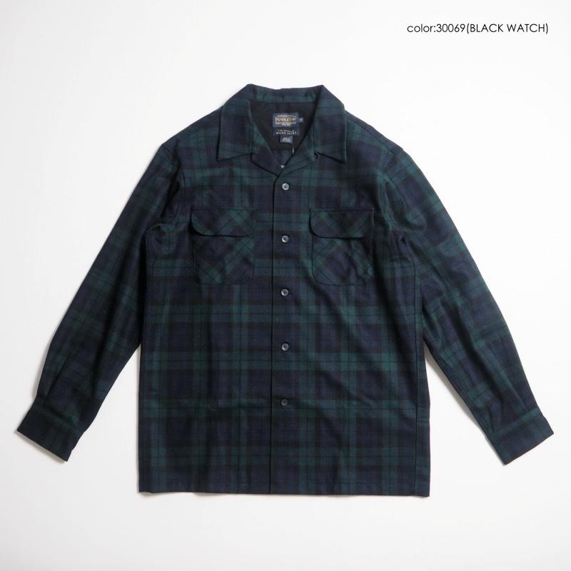 PENDLETON ペンドルトン ウォッシャブルウールオープンカラーシャツ ORIGINAL BOARD SHIRT (CLASSIC FIT) / 4カラー｜greenaddiction｜02