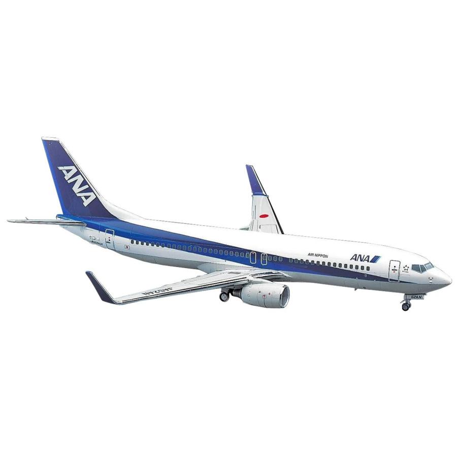 ハセガワ 1/200 ANA B737-800 トリトンブルー プラモデル 37 ハセガワ 1/200 ANA B737-800 トリトンブルー プラモデル 37