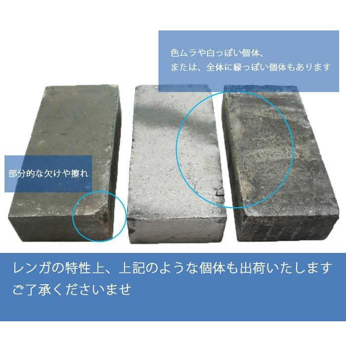 NITTO SEKKO レンガ レンガ 黒 グレー 200×100×50mm 11枚舗装 防草