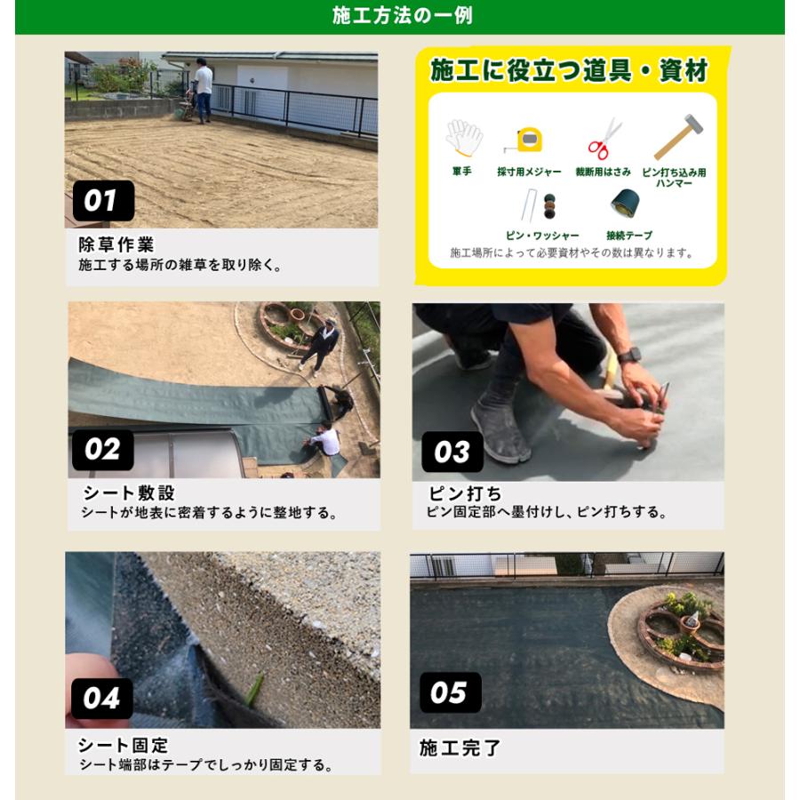 DuPont（デュポン） 防草シート ザバーン 240 2m×30m 60平米 ぼうそう