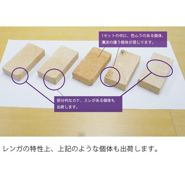 NITTO SEKKO レンガ 黄色レンガ 200×100×40mm 14枚 0.28平米分 舗装 防