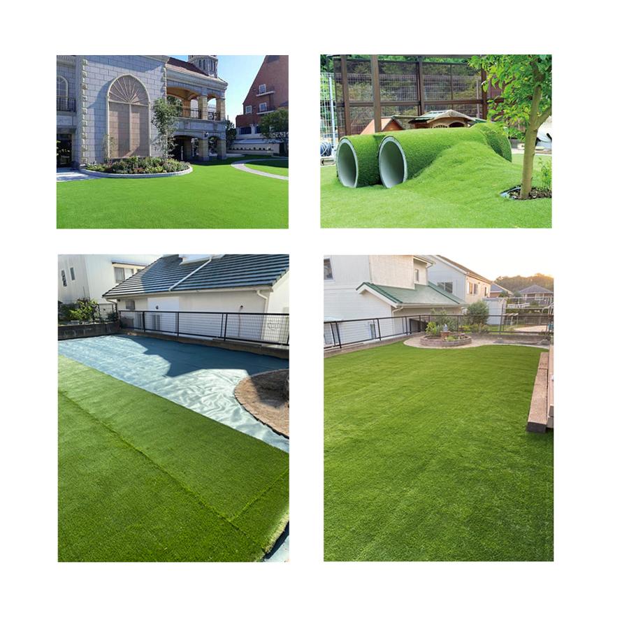 人工芝 ロール 1m×10m 3本 30平米 芝丈 25mm パイル 芝生 マット