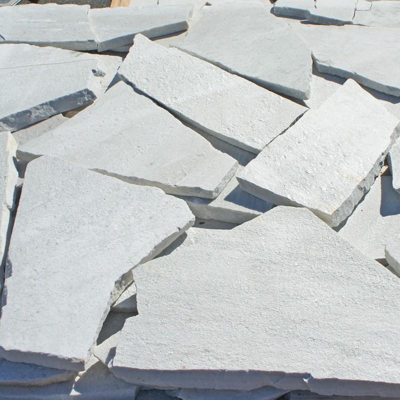 NITTO SEKKO アルビノホワイト 乱形石 NITTOSEKKO 約0.5平米 厚み20mm