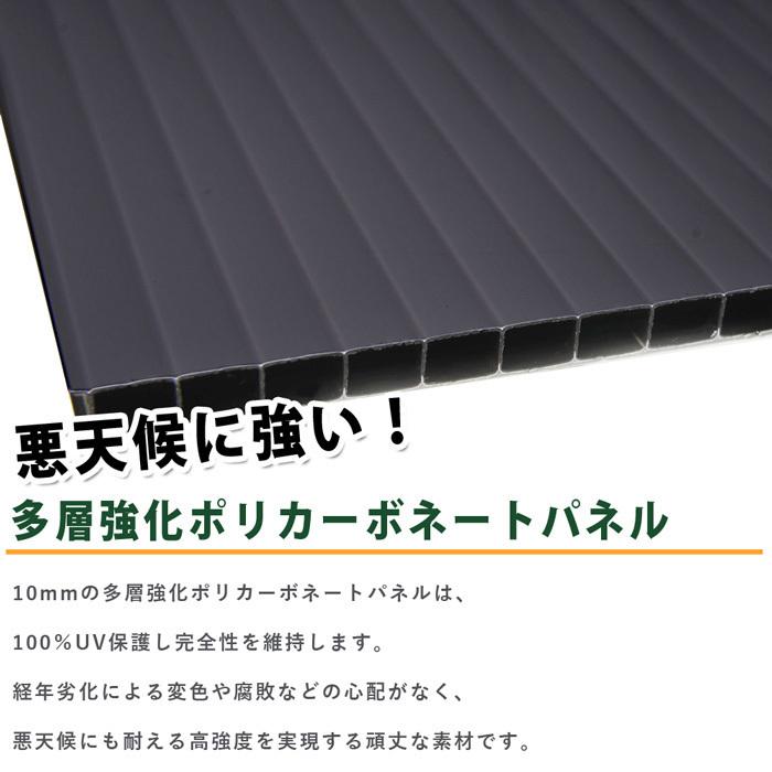 【185cm×303cm】 ルビコン 6×10 物置 パルラム社 収納庫 組立式 小屋 多機能 耐久性 両開き 北欧 倉庫 大型 高品質 【P変】｜greenarts-online｜06