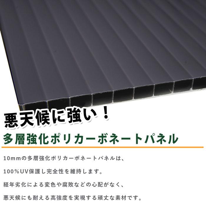 【185cm×229cm】 ルビコン 6×8 物置 パルラム社 収納庫 組立式 小屋 多機能 耐久性 両開き 北欧 倉庫 大型 高品質 高強度 【P変】｜greenarts-online｜06