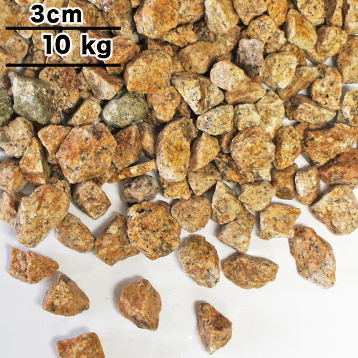 NITTO SEKKO 【10kg（約18リットル） 】砂利 サビ色 錆 砕石 国産 宇部