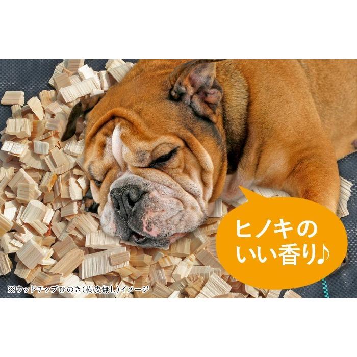 ウッドチップ 国産 ひのき（樹皮あり）100リットル 必要量：100