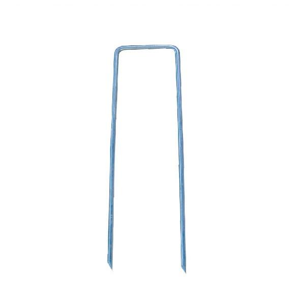 防草シート ピン 固定 15cm 600本 ワッシャー 付 ザバーン Uピン 杭