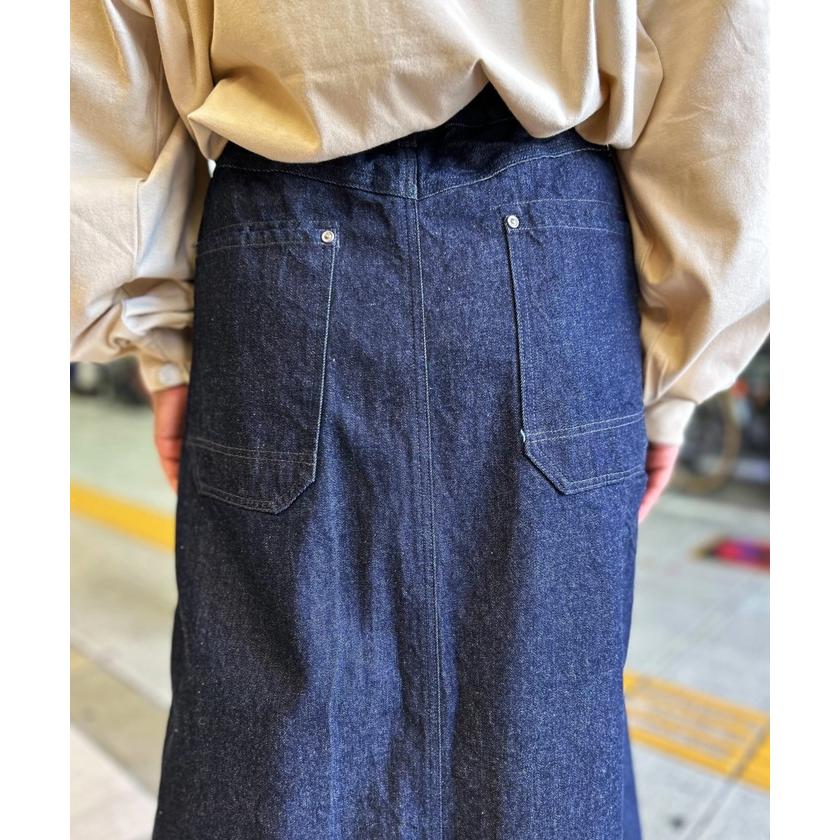 【日本製】オールドベティーズ 【OLD BETTY’S】Denim Painter Wrap Skirt｜greenbowl｜09